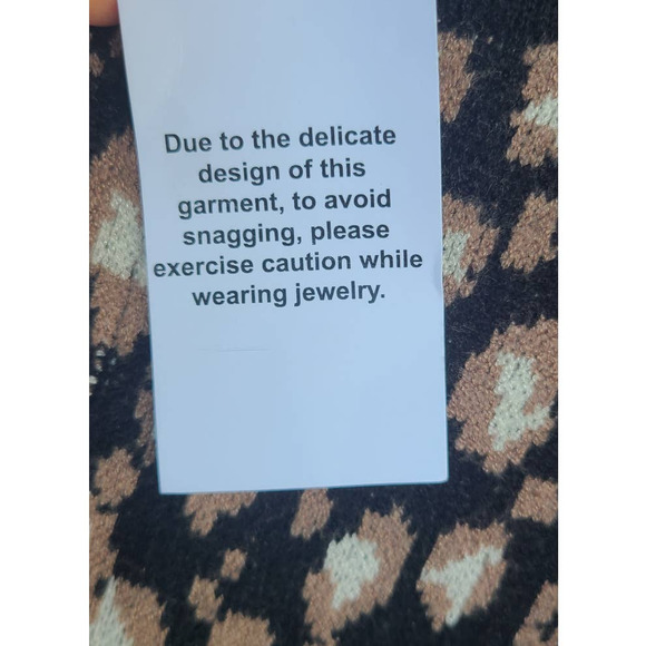 NWT LOGO Lori Goldstein Leopard Print Wide Leg Pants Size 5X / 5XL - Picture 6 of 6